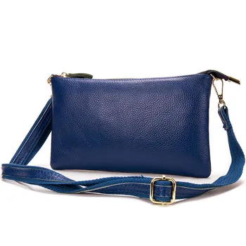 

MJ Women Genuine Leather Shoulder Bag Female Real Leather Messenger Bag Crossbody Handbag Clutch Purse Ladies Casual Bags