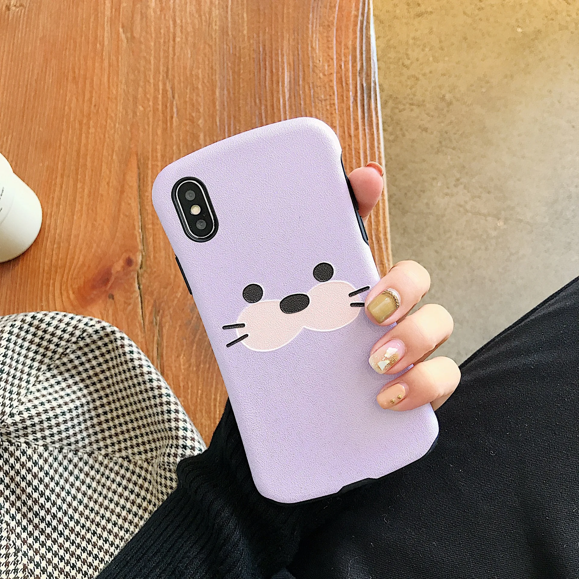 New Cartoon Classic Animal iPhone X Case for 6 6S Phone 11Pro Cool Protective Xr Xs 7 8Case back Cover gift |