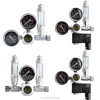 

Aquarium CO2 Pressure Regulator 220V Electromagnetic Pressure Gauge System Regulator Automatic Electric Switch Pressure O15 20