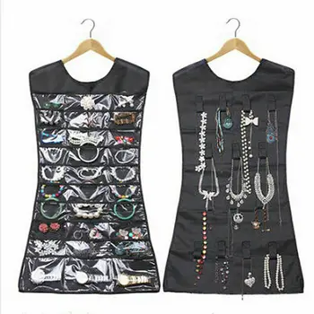 

Jewellery Hanging Organizer Double Sided Jewelry Storage Bag Display Holder HOT