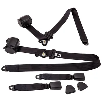 

3 Point Retractable Seat Belts for Jeep CJ YJ Wrangler 1982-1995 Adjustable Belt 2PCS