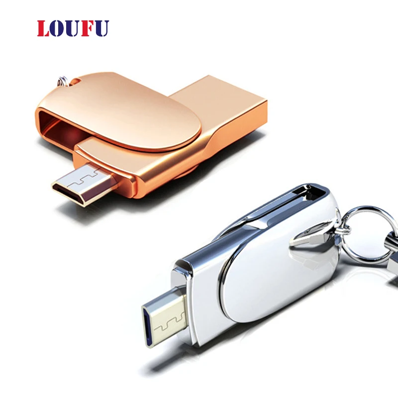 Супер быстрый OTG Micro USB флеш-накопитель 64 ГБ 128 8 16 32 Флешка для Android телефона