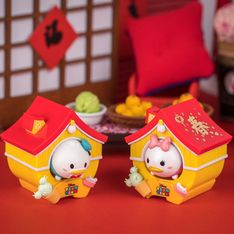 Потайная коробка свободная сосна новогодняя серия tsum rat year welcome Весенняя кукла