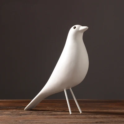 ミッドセンチュリーの鳥の置物,家の動物の彫像,ヨーロッパの