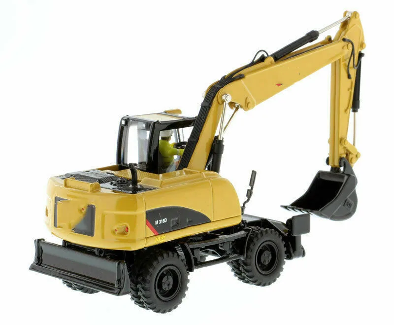 

DM 85171 1/50 Scale M316D Engineering Vehicle Wheel Excavator Construction Vehicle Car Model Core Classics Model for Fans Gift