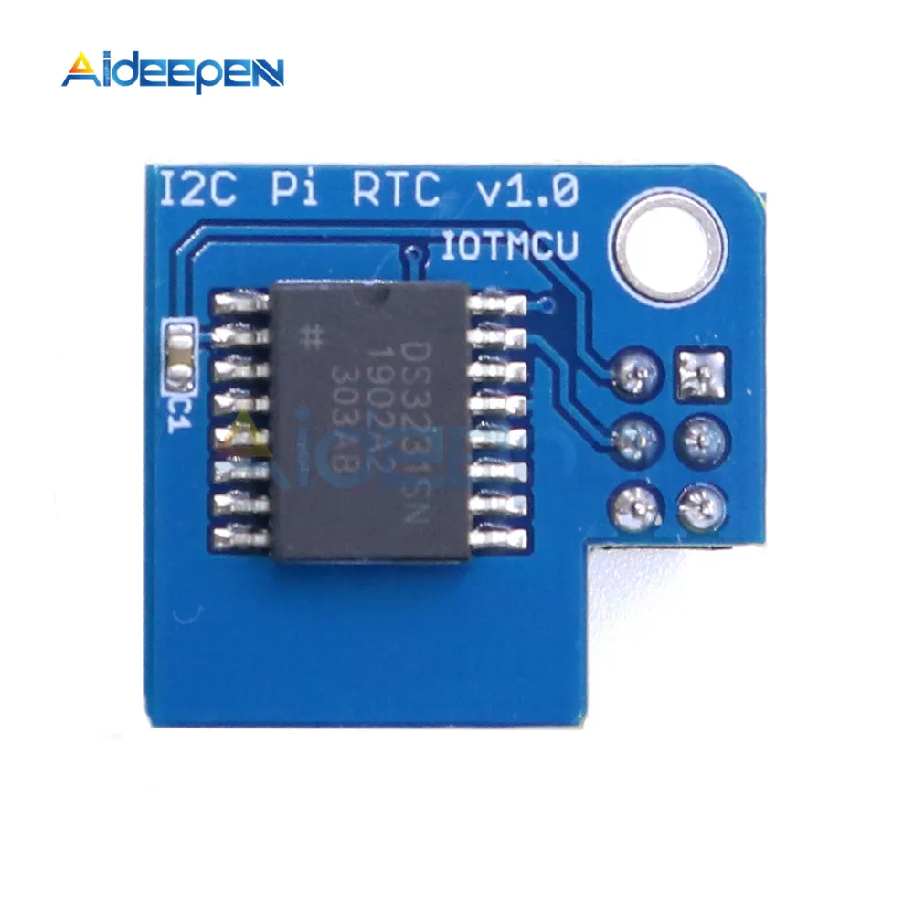 Модуль часов DS3231 Precision RTC модуль модульной памяти I2C Pi для Raspberry 1 2 3 Zero A + B и т.