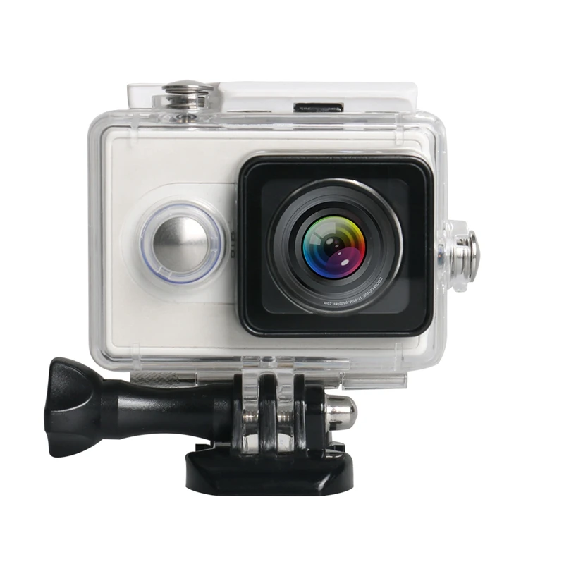 

AAAE Top-For Xiao mi Yi Sports Action Camera Waterproof Underwater Diving Housing Case 40M(White)