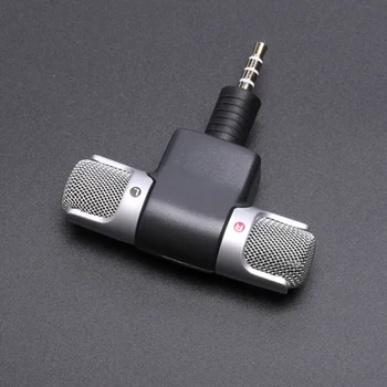 

Mini 3.5mm Jack Microphone Stereo Mic For Recording Mobile Phone Studio Interview Microphone 4 pin For smartphone