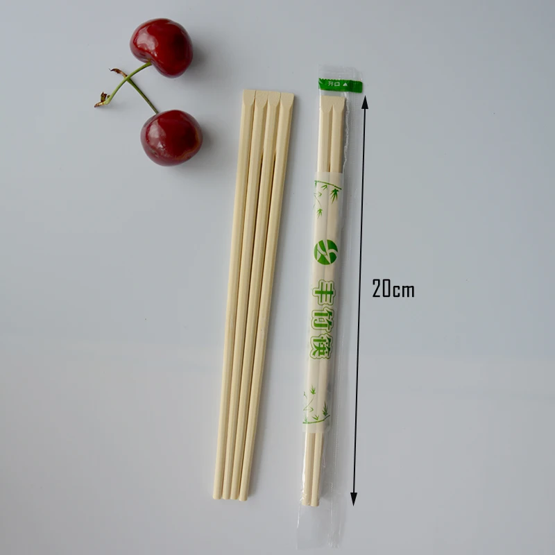 Disposable Bamboo Chopsticks Restaurant Household Packaging Sushi Chinese Food Sticks Tableware Kitchen Accessories 60 Pairs