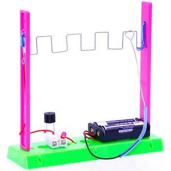 

Kids Scientific Experimental Toy Stem Hand-made Small Invention Electric Shock Toys For Children Gifts Physics School Tool