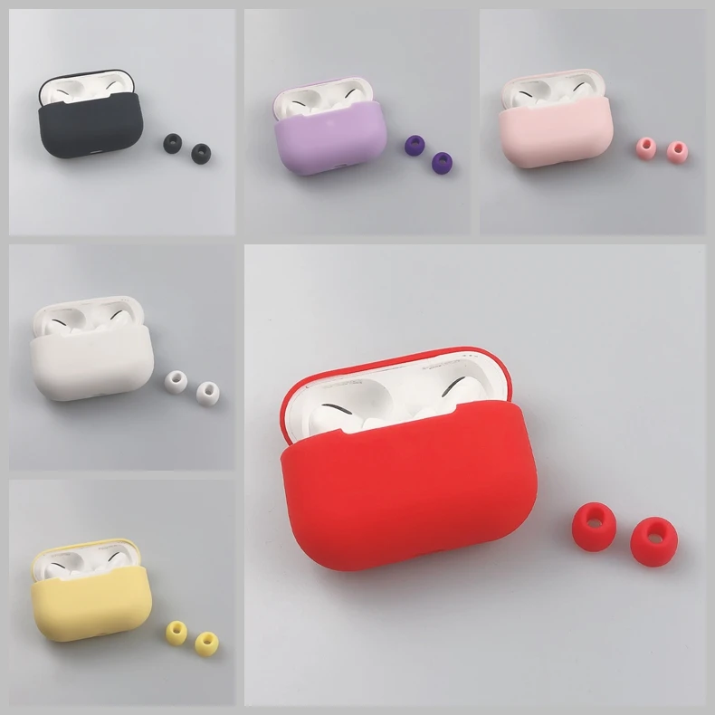 Earpods чехол s для AirPods Pro 3 амбушюры беспроводной силиконовые наушники apple air