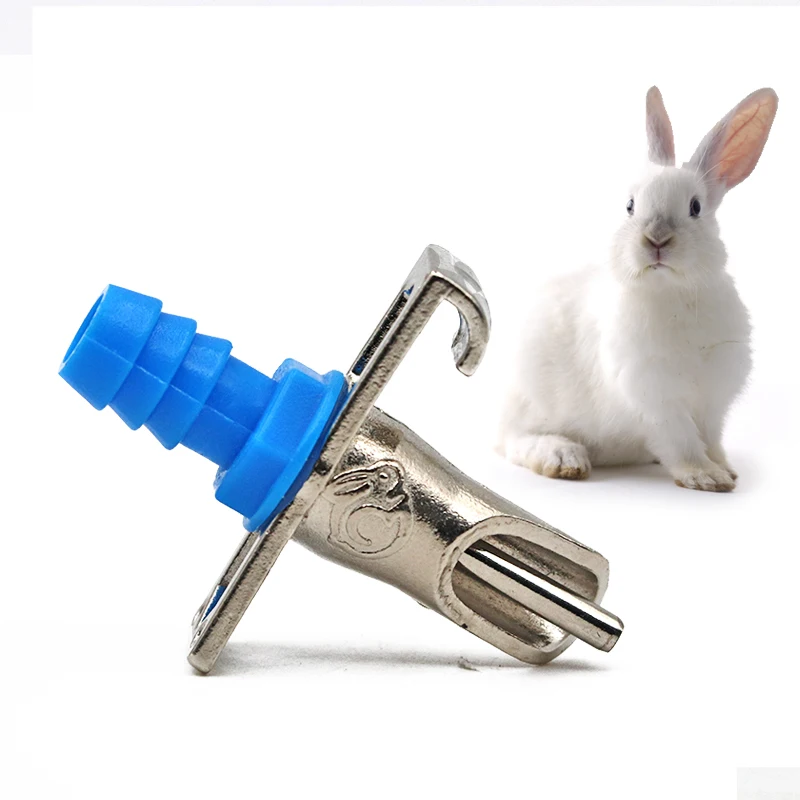 

20PCS Rabbit Automatic Nipple Water Feeder Rodents Waterer Rabbit Nipple Drinking Tools Drinkers Bunny Farm Drinkers for Rabbits