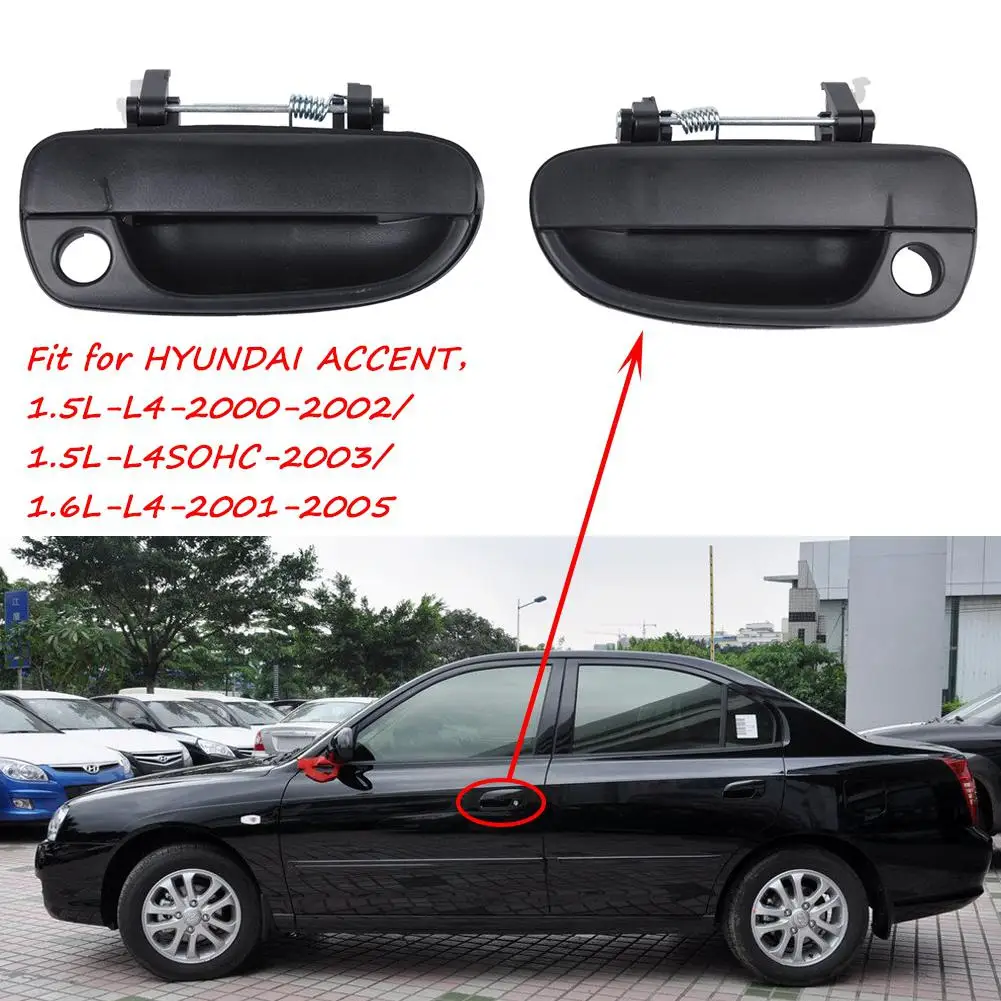 1 пара ручка для передней задней и внешней двери автомобиля OE 82660-25000FR 82650-25000FL Hyundai