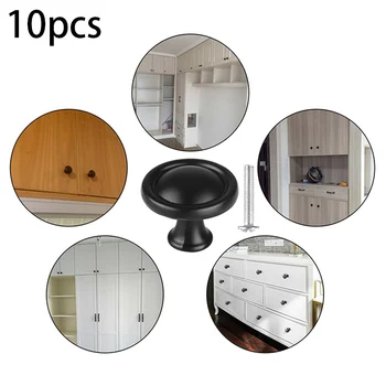 

10pcs Door Drawer Pull Handle Screws Home Kitchen Wardrobe Door Handles Bathroom Cabinet Pulls Accessories