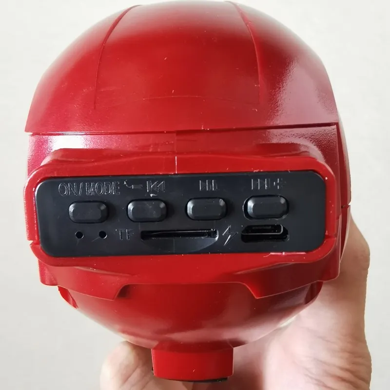 Беспроводной Bluetooth динамик Iron Man портативная уличная колонка с басами