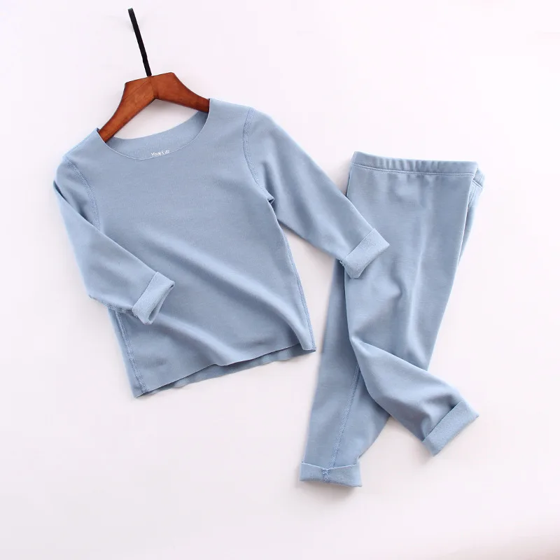 

Complete Sizes 2019 Chunde Velvet Big Boy Underwear Suit Men And Women Children Self Heating Medium-small Childrenswear