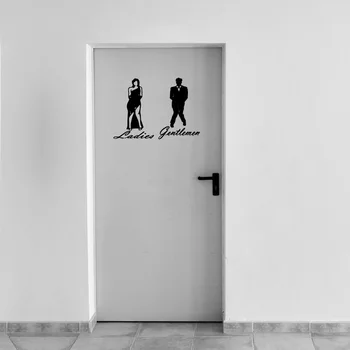 

WC For Home Decor Bathroom Wall Art Decal Decoration Fashion Sticker Pvc Wall Stickers Home Decor Stickers Waterproof