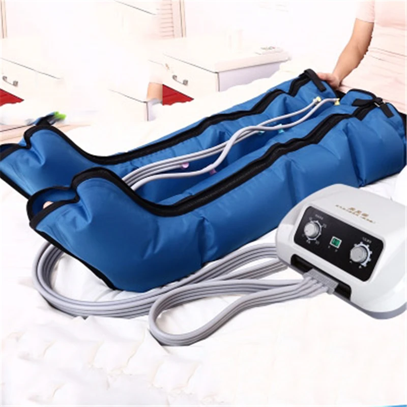 Elderly Pneumatic Leg Massager Apoplexy Hemiplegic Circulatory Electric Therapy Instrument Air Wave Pressure Apparatus 110V/220V