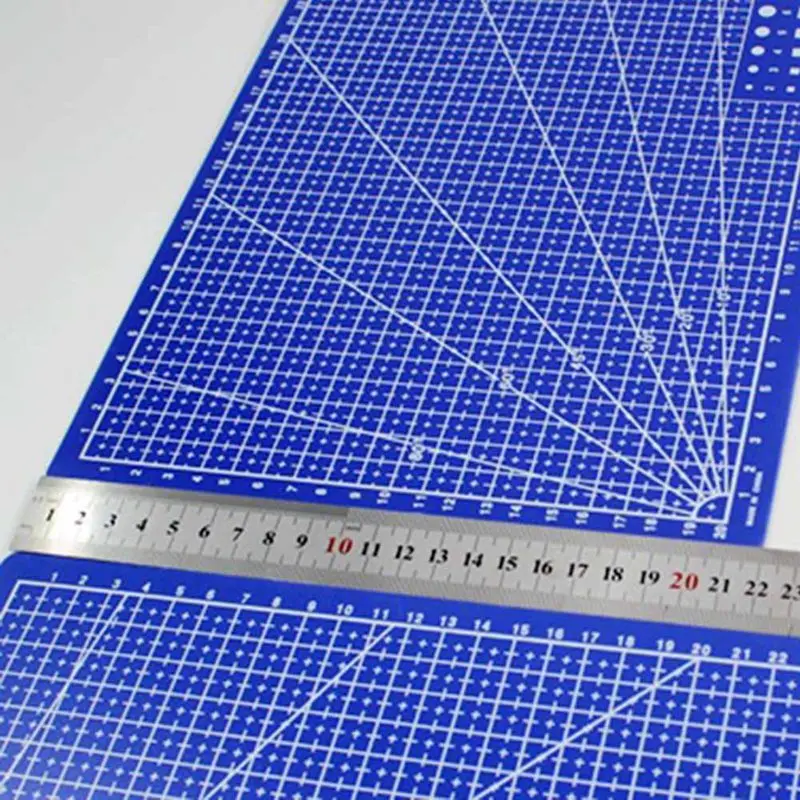 A4 коврик для резки из ПВХ 30*22 см прямоугольная сетка линия режущий диск инструмент Пластик художественный коврик