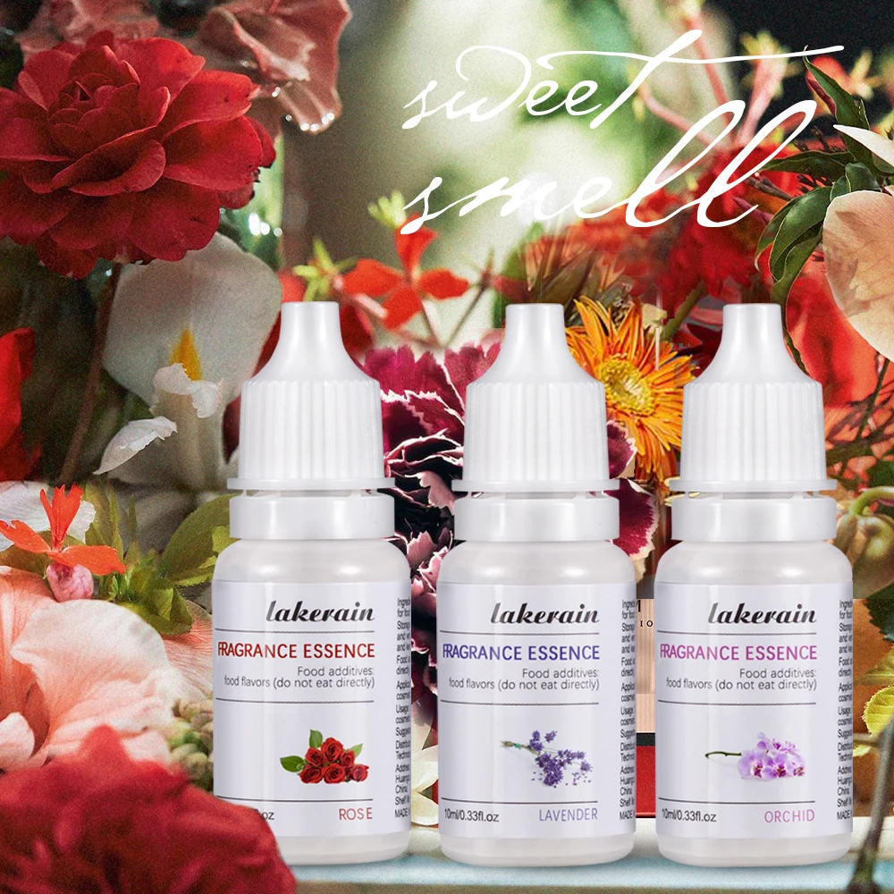 24 Flavors Natural Flavor Essence for Handmade Cosmetic Lip Gloss Base Lipgloss DIY Safe Fragrance Flavoring Essential oil