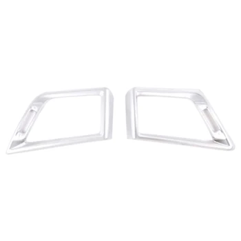 

2 Pcs ABS Chrome Side Car Air Conditioning Ventilation Frame Fairing Accessories for-BMW X1 E84 2011-2015