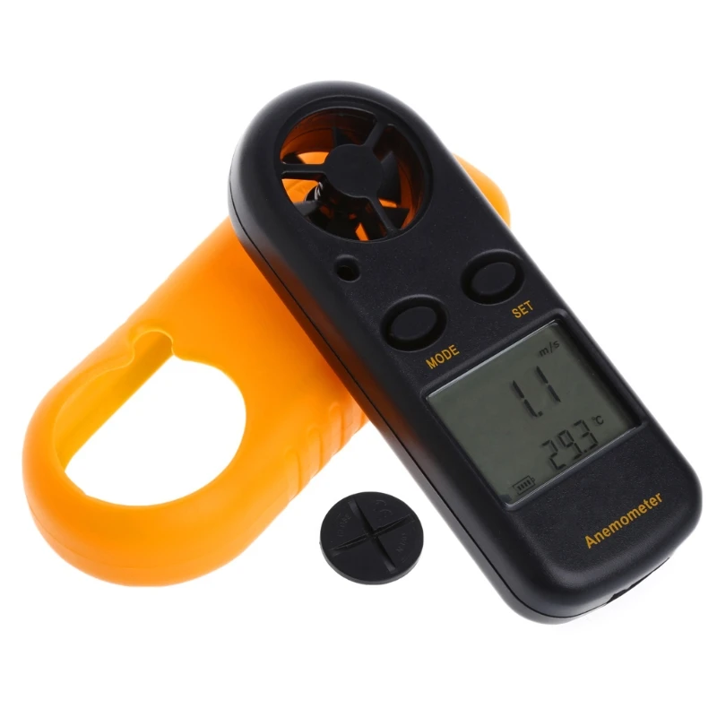 

GM816 Digital Wind-Speed Backlight Airflow Gauge Meter Anemometer Thermometer