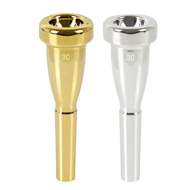 

2019 Professional Trumpet Mouthpiece Meg 3C Size for Bach Beginner Musical Trumpet Accessories Parts or Finger Exerciser