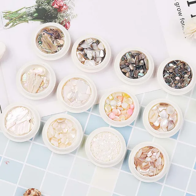 1 Bottle Jewelry Metal Drill Shell Shell Openwork Circle Gold For UV Resin Epoxy Mold Decoration