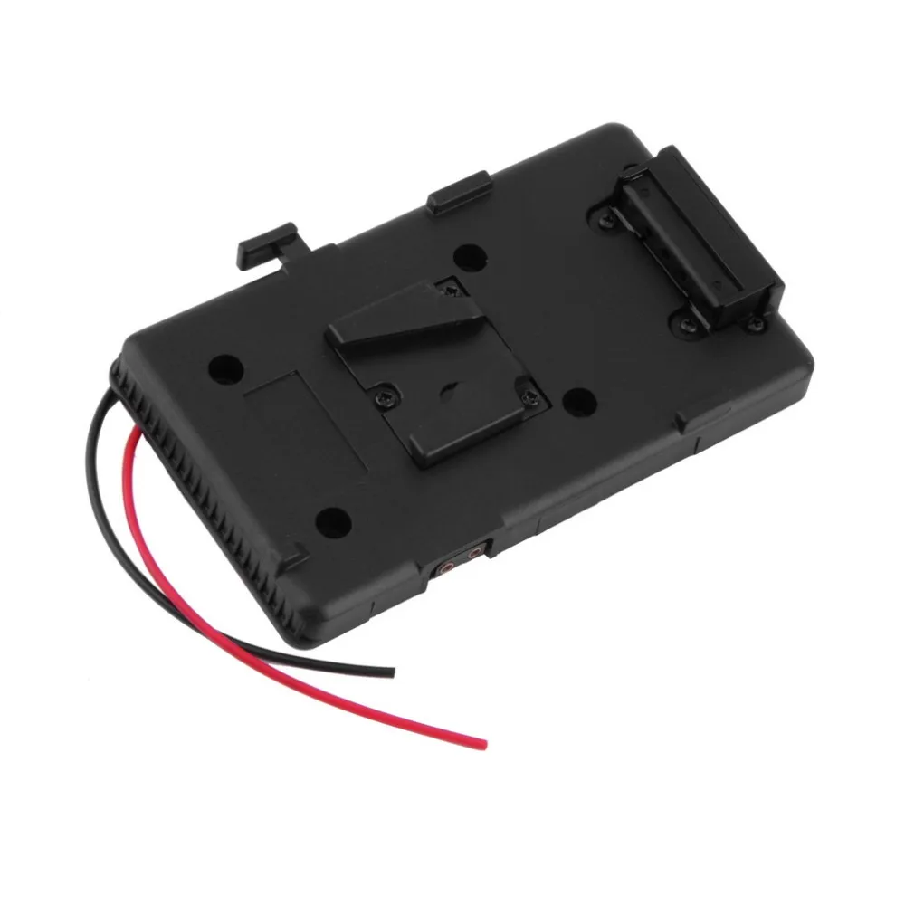 Новинка года Аккумулятор Задняя панель адаптер для sony V-shoe V-Mount V-Lock Батарея Внешняя для DSLR видеокамера Видео светильник