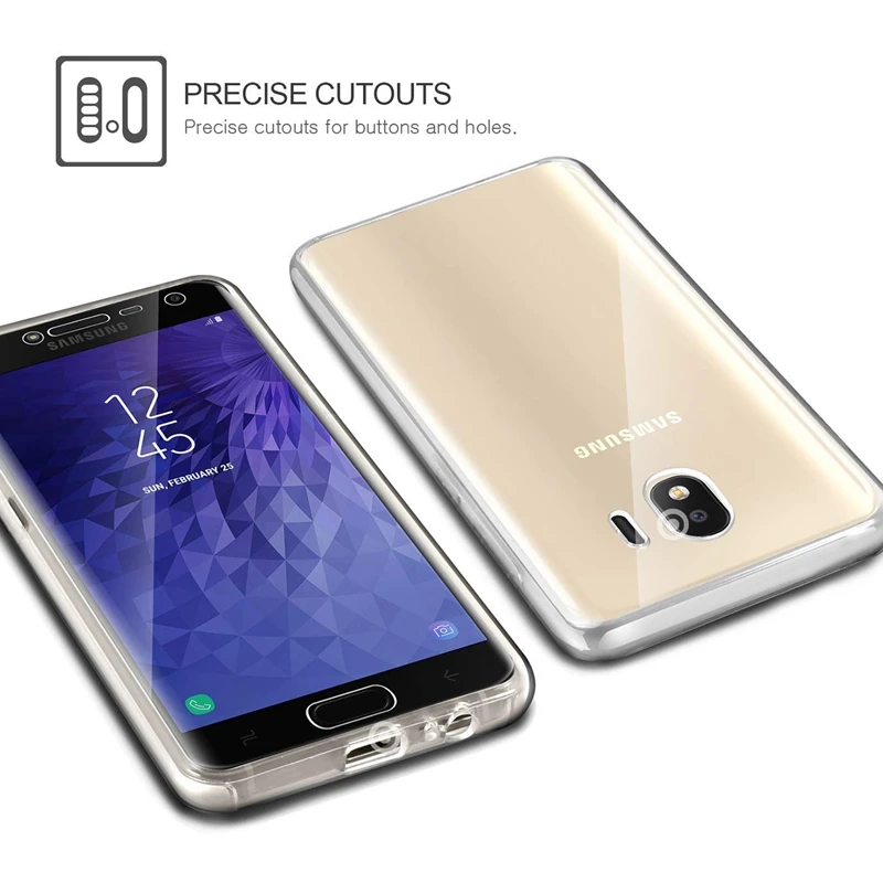 Мягкая задняя крышка из ТПУ для телефона Samsung Galaxy J2 Core Prime Pro 2018 прозрачные