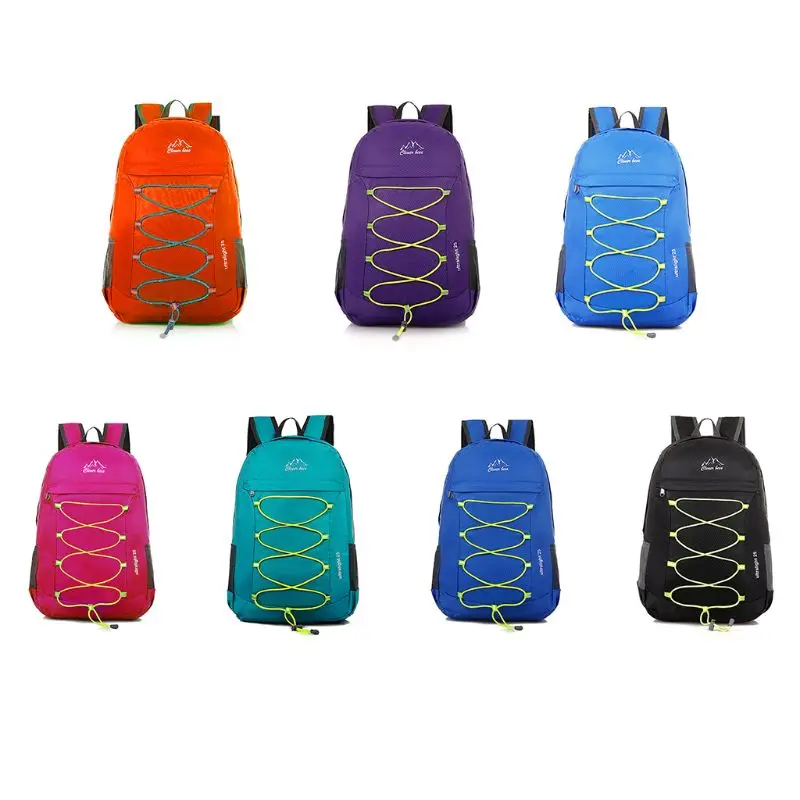 Outdoor Sports Backpack Shoulder Hiking Travel Folding Ultralight Daypack Bag