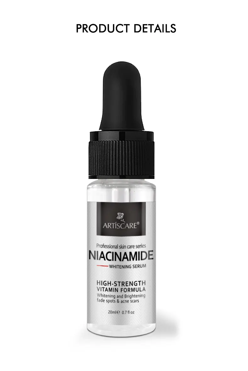 ARTISCARE Nicotinamide эссенция сыворотка отбеливание и Осветление ЛИЦА Гиалуроновая кислота увлажняющая усадочная поры кожи уход против старения