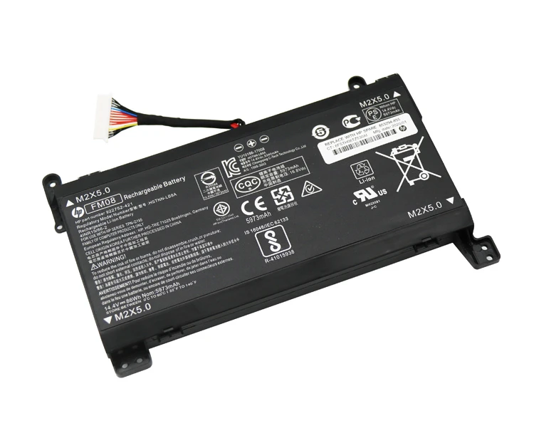 New genuine Battery for HP Omen 17 an000 17 an100 FM08 LB8B 8922753 421 922977 855 14.4V 86WH 16 LINE connector|Laptop Batteries| - AliExpress