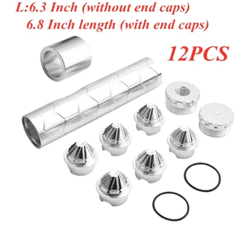 

12Pcs/Set 1/2-28 Aluminum Fuel Filters Fuel Trap Solvent Filte Car Filters Cups Filter For Napa 4003 Wix 24003 6061-T
