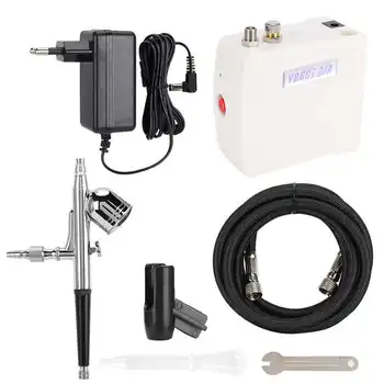 

Hydration Machine Airbrush Makeup Kit Spray Gun Beauty Airbrush Kit Sprayer Gun for Beauty Salon Home White