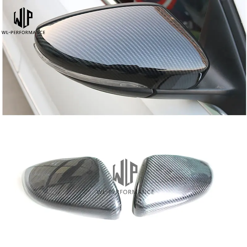 

Golf 6 MK6 Carbon Fiber Full Replacement Car Review Mirror Cover Caps For VW Golf6 MK6 & GTI 10-13 Car styling use