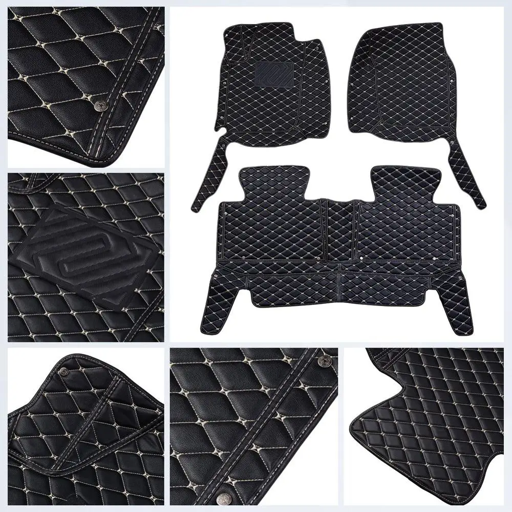 Luks Surround Araba Paspas Seti Toyota Icin Rav4 2013 2020 Sol El Surucu Surucu Ve Yolcu Koltugu Ridged Pu Deri Hali Paspaslar Aliexpress