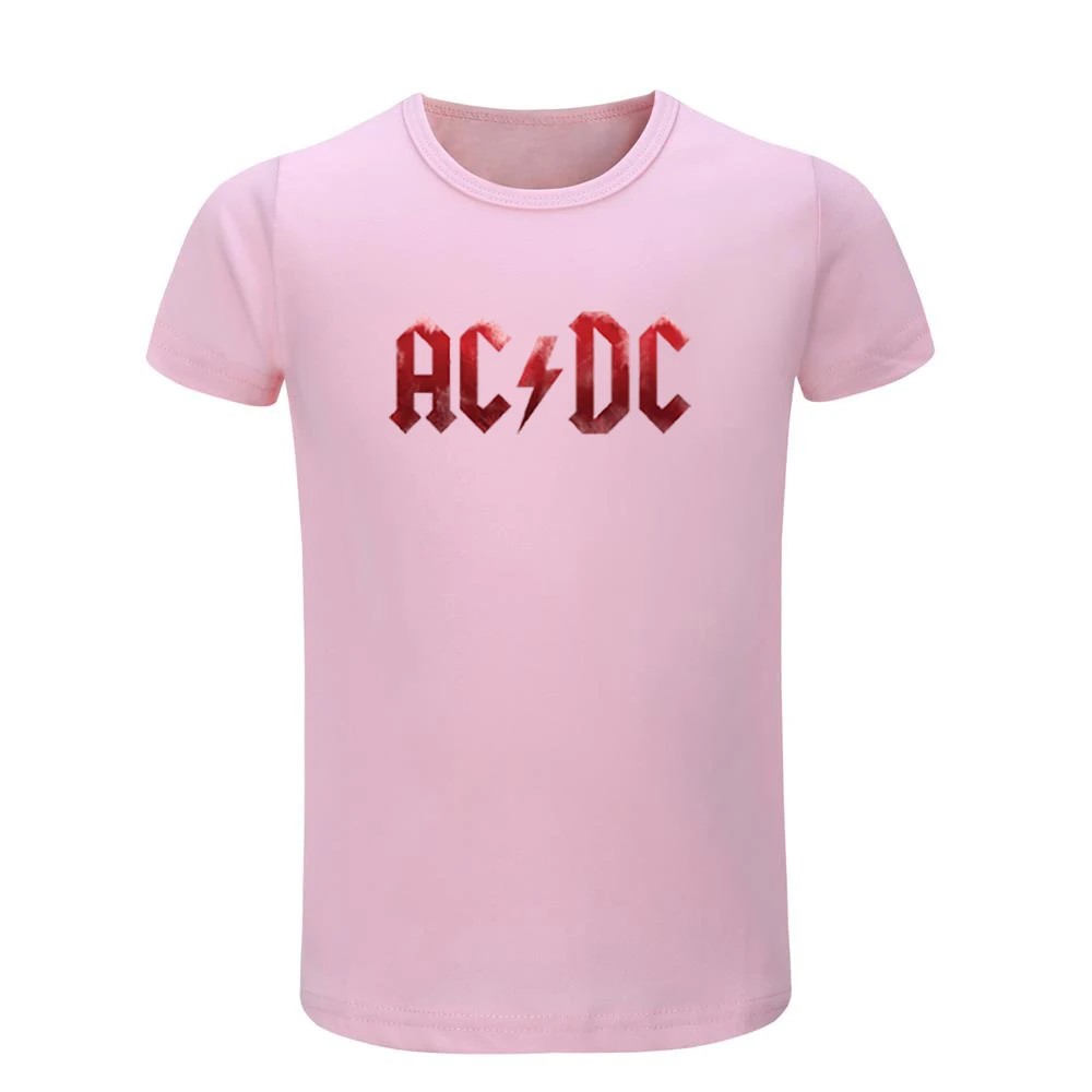 Рок-Группа ACDC Blur Music U2, альтернативная рок-группа, детские футболки, детские футболки с графическим принтом, Рождественский подарок с коротким рукавом - Цвет: JeKP397D