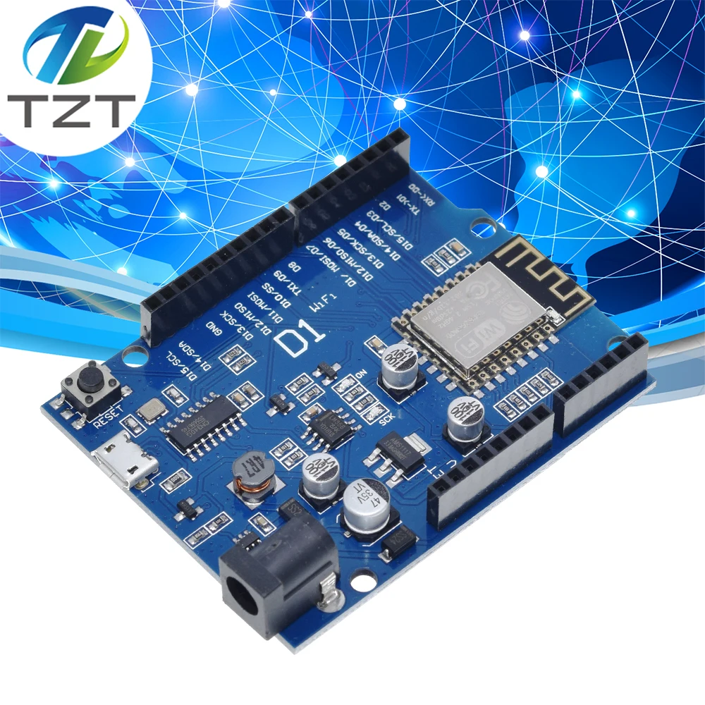 ESP-12E WeMos D1 UNO R3 CH340 CH340G WiFi Development Board Based ...