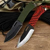 8.46'' Fixed Blade Hunting Knife Outdoor Survival Tactical Knife Camping Small Straight Knives with Sheath EDC Self-defense Tool ► Photo 2/4