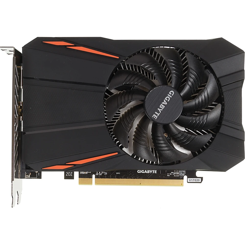 Видеокарта Gigabyte PCI-E GV-RX550D5-2GD AMD RX550 2048Mb 128b GDDR5 1183/7000 DVIx1/HDMIx1/DPx1 Ret