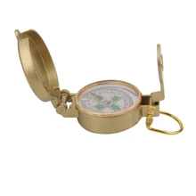 Lensatic компас выживания для кемпинга/пеших прогулок/скалолазания/езды на велосипеде