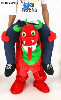 

Red Strong Bull Mascot Costume Suits Cosplay Party Game Dress Outfits Clothing Carnival Halloween Xmas Easter Christmas Adults