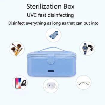 

UV-C Cleaner Light Portable Sterilization Bag For Underwear Disinfection Storage Insulation Odor Removal Ultraviolet Germicidal