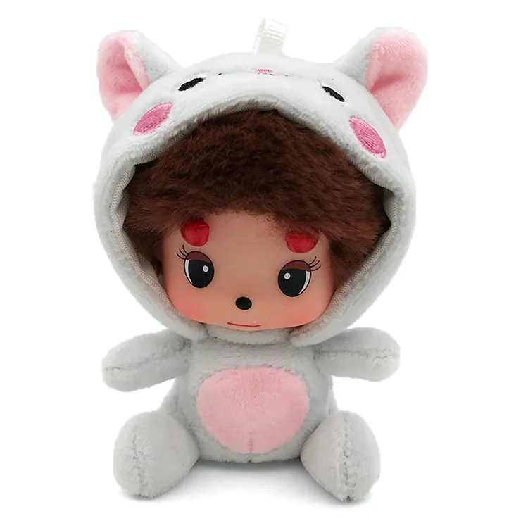 Ciretulu Kawaii Monster Baby Косплей-Одежда плюшевая брелок сумка в виде игрушки Подвески Подвеска на рюкзак игрушка на кольцо для ключей для девочек женщин 9 см - Цвет: Ciretulu