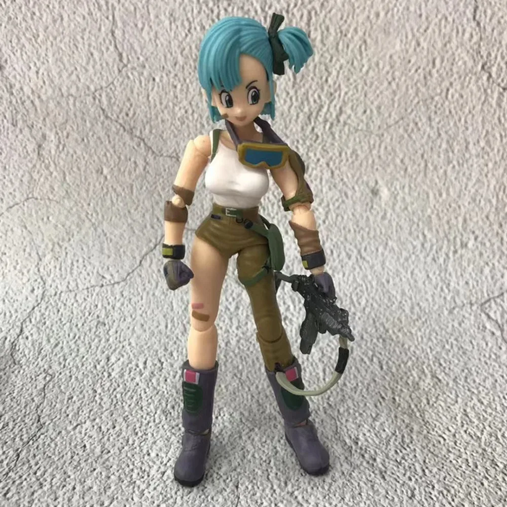 Dragon Ball Z Bulma подвижные фигурки ПВХ Коллекционная модель игрушки brinquedos для подарка на Рождество