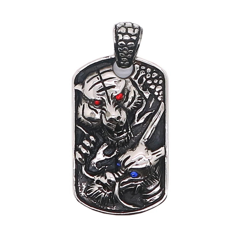 

Unisex 316L Stainless Steel Cool Tiger Dragon Pendant Chian Newest