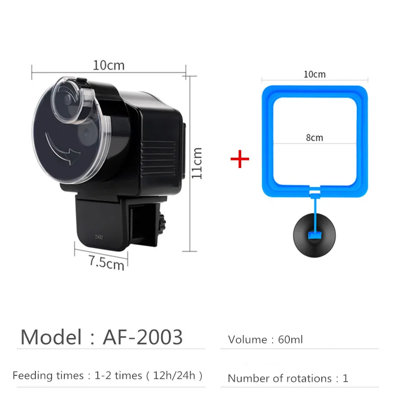 Adjustable Automatic Aquarium Timer Auto Fish Tank Pond Food Feeder Feeding with LCD Aquarium Tank Automatic Fish Feeder 