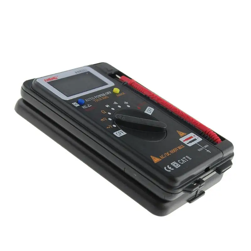 ANENG AN8203 DMM Интегрированный карманный мини цифровой AC/DC мультиметр