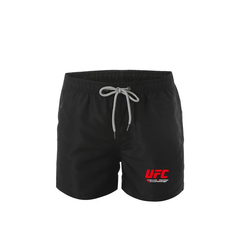 

2020 men's logo printed quick drying shorts summer new beach pants men's Gym running casual solid color shorts fashion sports sh